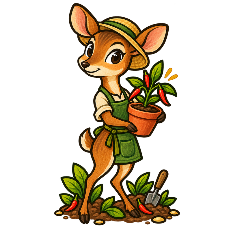Si Kancil, maskot komunitas urbanfarming.id